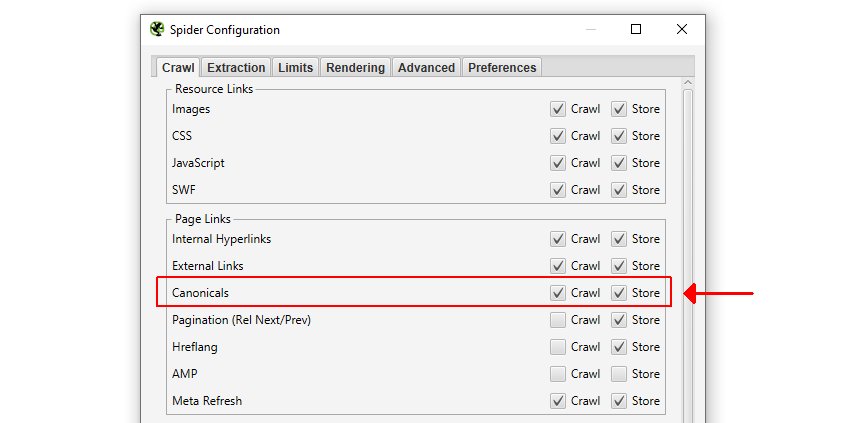 Crawl Canonicals
