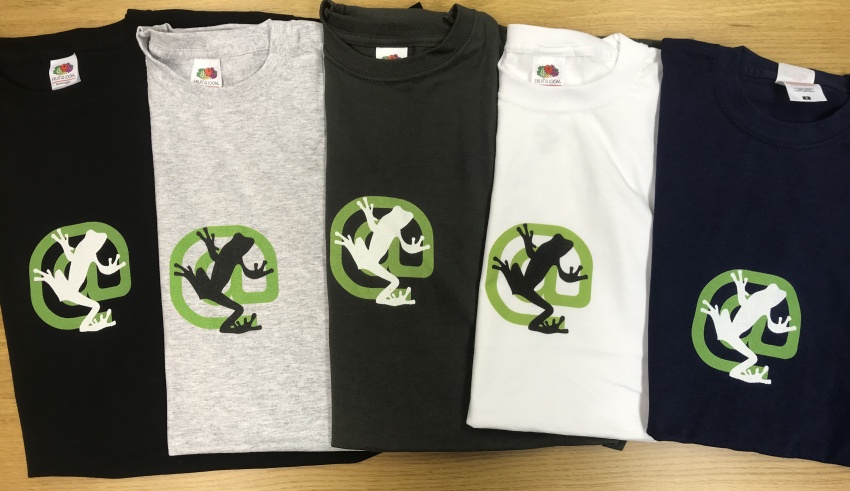 Screaming Frog T-shirts again