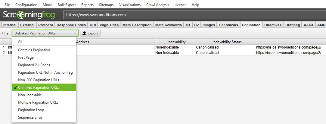 pagination testing tool