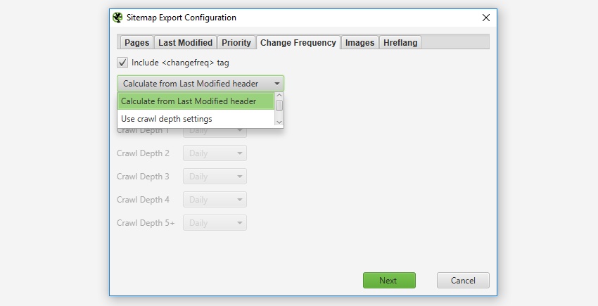 XML Sitemap Change Frequency